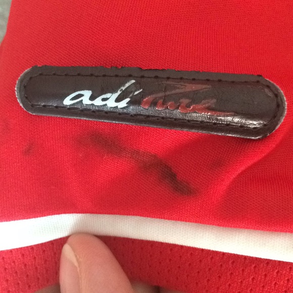 Red Adidas ClimaLite Shorts - Picture 2 of 6